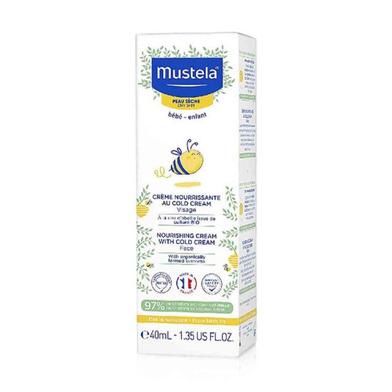 Mustela Nourishing Cream with Cold Cream 40ml - dry skin