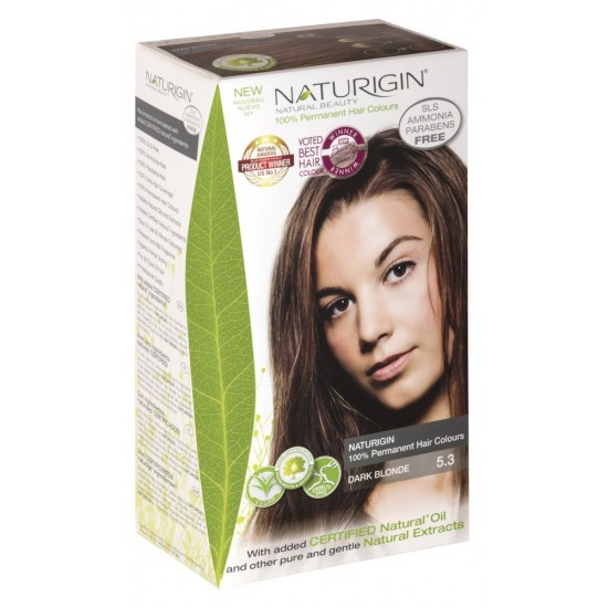 NATURIGIN - 5.3 DARK BLONDE (PERMANENT HAIR COLOUR)