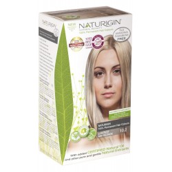 NATURIGIN - 10.2 LIGHTEST BLONDE ASH (PERMANENT HAIR COLOUR)