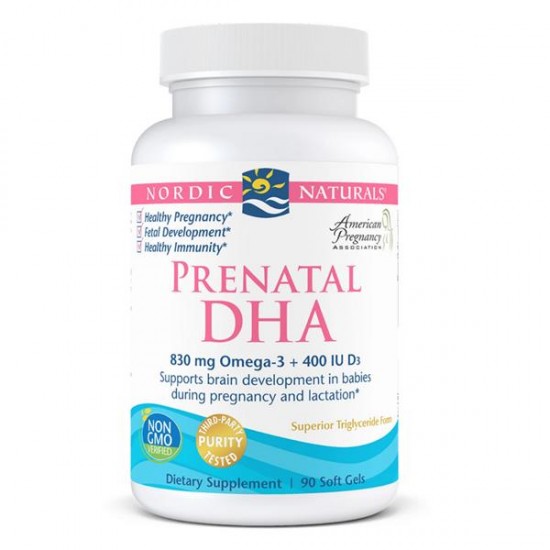 Nordic Naturals Prenatal DHA 90 Caps