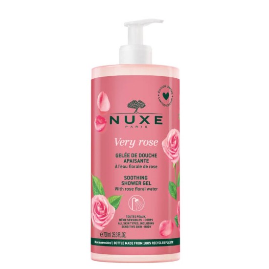 Nuxe Very Rose Soothing Shower Gel 750ml