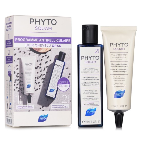 Phyto Squam Anti-Dandruff Program for Oily Scalp