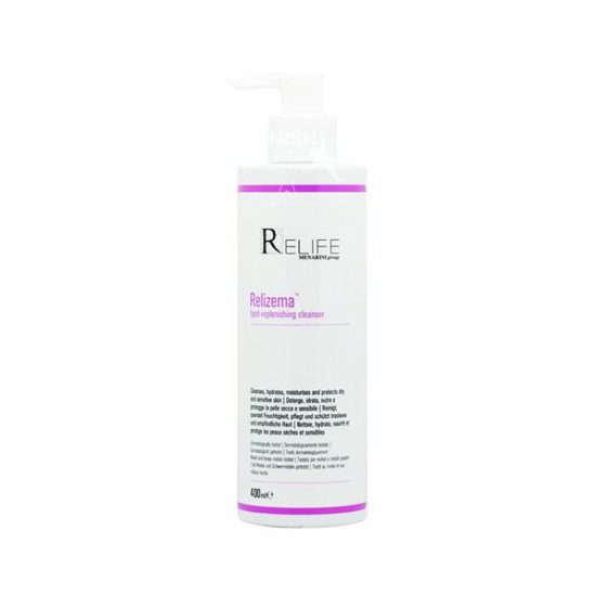 Relizema™ lipid-replenishing cleanser