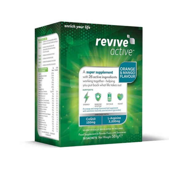Revive Active 30 day pack - Orange & Mango Flavour Revive Active 30 day pack - Orange & Mango Flavour