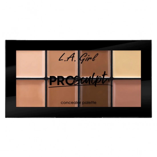 L.A GIRL COSMETICS PRO. SCULPT CONCEALER PALETTE - MEDIUM 