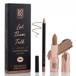 SOSU LET THEM TALK | LIP KITS - NUDIST SOSU LET THEM TALK | LIP KITS - NUDIST