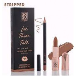 SOSU LET THEM TALK | LIP KITS - STRIPPED SOSU LET THEM TALK | LIP KITS - STRIPPED