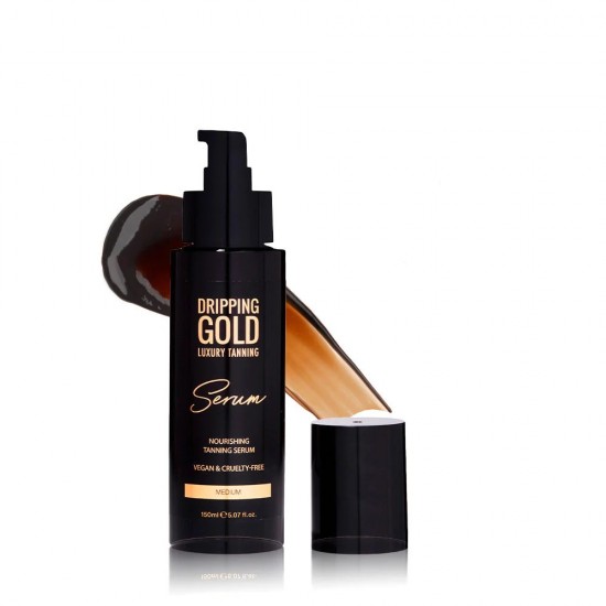 SOSU Dripping Gold Luxury Tanning Serum- MEDIUM