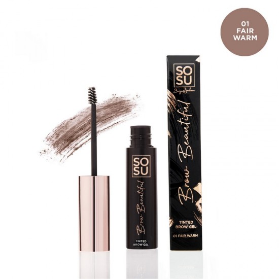 SOSU Brow Gel Fair Warm