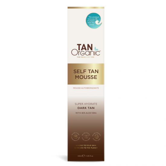 TanOrganic Self-Tan Dark Mousse - 120ml