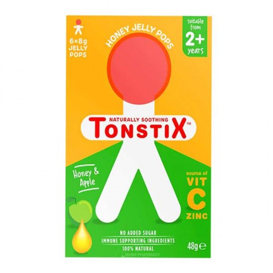 TonstiX Naturally Soothing Honey & Apple Jelly Pops