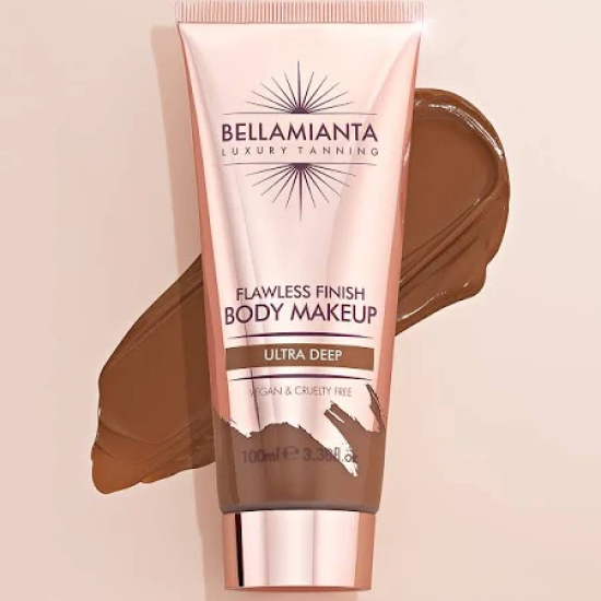Bellamianta Flawless Finish Body Makeup - Ultra Deep Bellamianta Flawless Finish Body Makeup - Ultra Deep