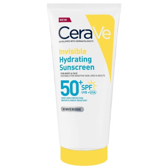 CeraVe Invisible Hydrating Sunscreen SPF50 177 ml