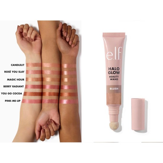 e.l.f. Halo Glow Blush Beauty Wand- Candlelit