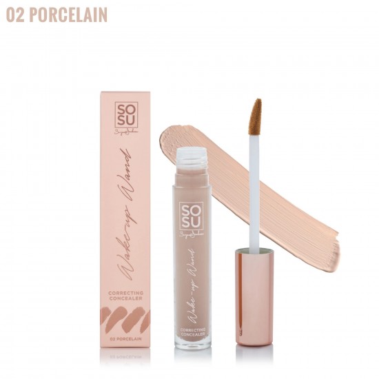 SOSU CORRECTING CONCEALER - PORCELAIN