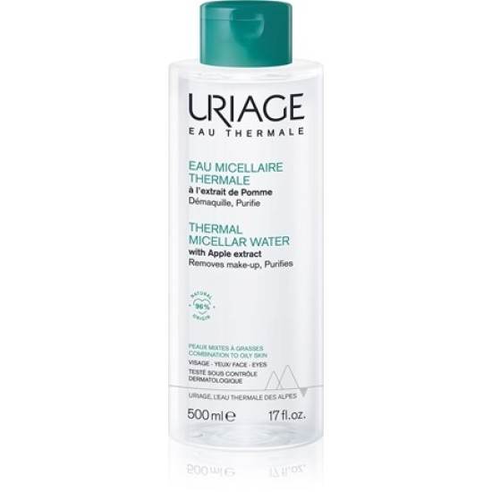 Uriage hyseac Eau Micellaire Oily/c 500ml Uriage hyseac Eau Micellaire Oily/c 500ml