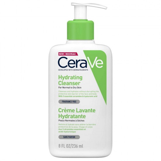 Cerave Hydrating Cleanser For Normal To Dry Skin 236ml