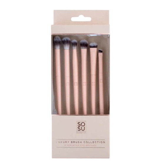 Sosu 6 Piece Luxury Eye Brush Collection