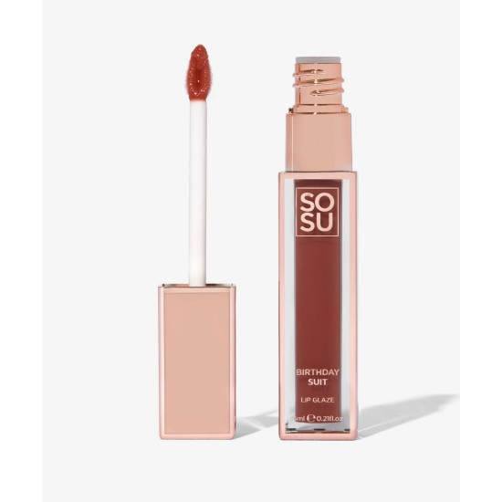 SOSU Satin Lip Glaze - Birthday Suit